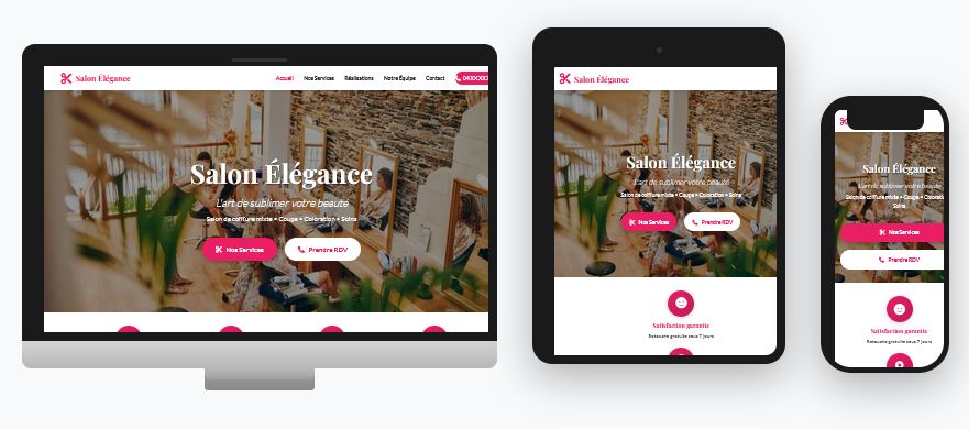 Démo Coiffure Élégance