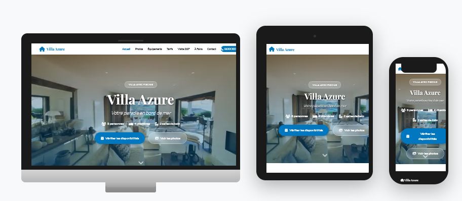 Villa Azure - Location Saisonnière