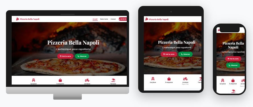 Démo Pizzeria - Restaurant